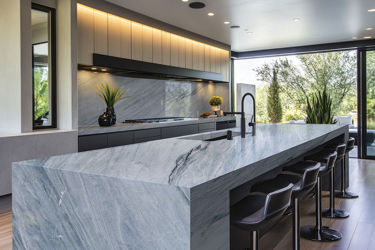 Quartzite countertop
